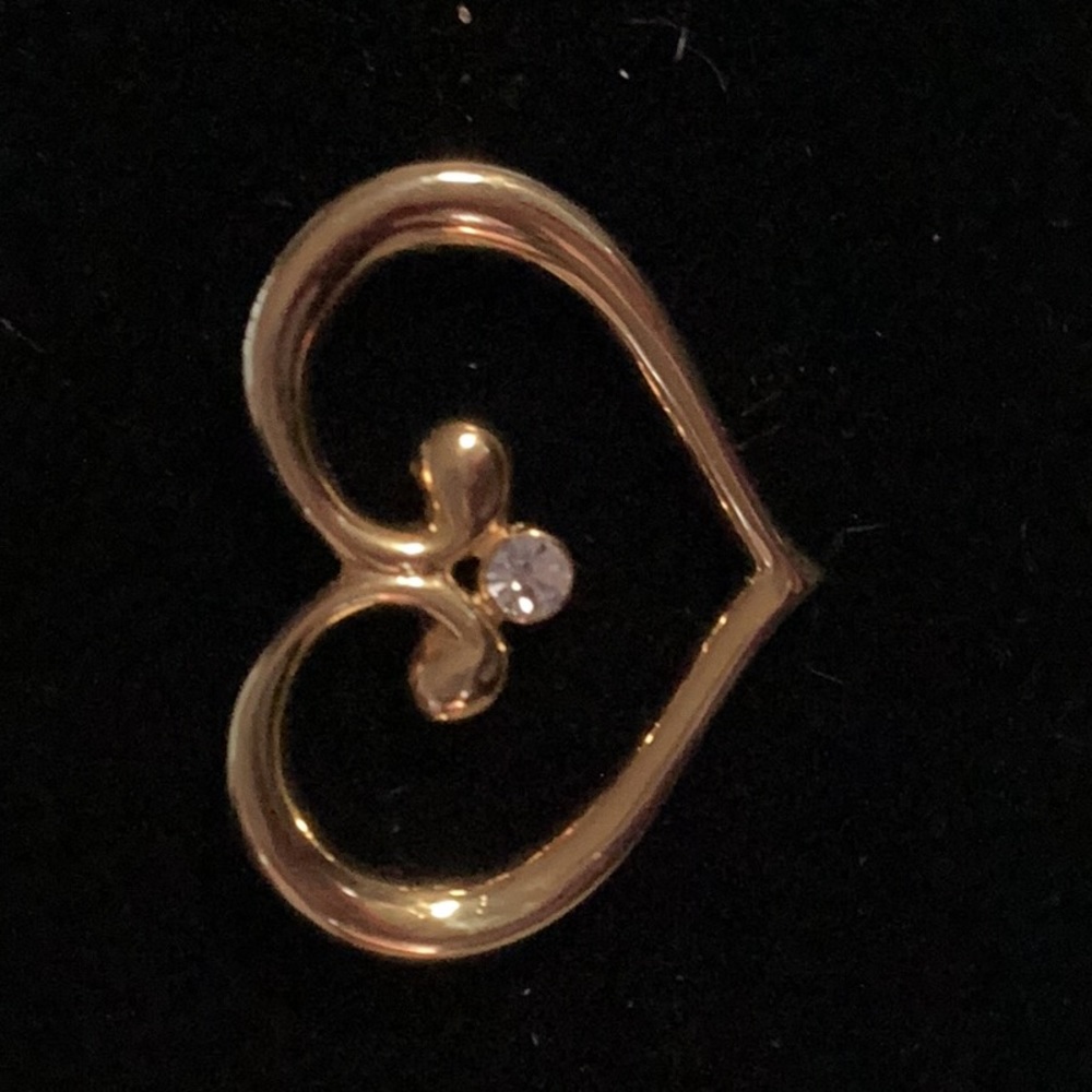 vintage Heart pin/brooch